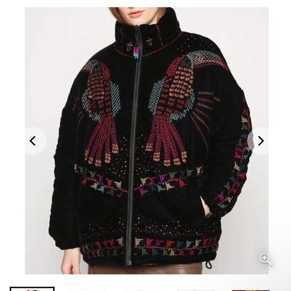 FARM Rio Multicolor Embroidered Jacket - Picture 3 of 10
